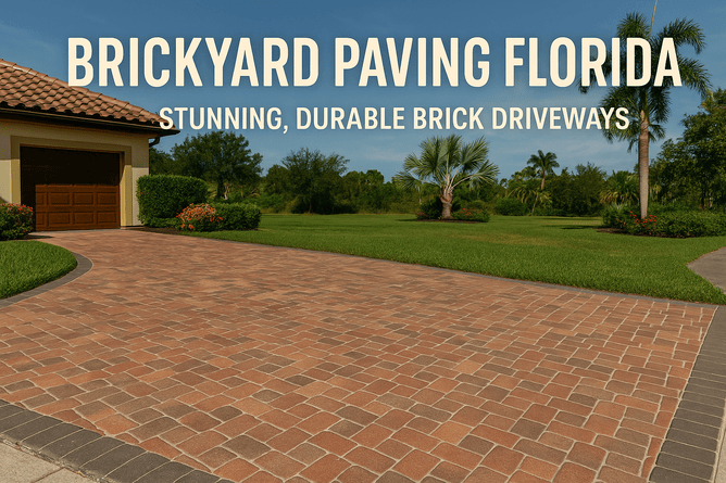 Brickyard Paving Florida Stunning, Durable Brick Driveways