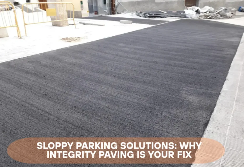 Sloppy Parking Solutions Why Integrity Paving Is Your Fix