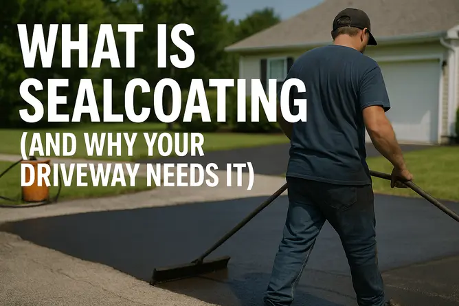 What Is Sealcoating Your Guide to a Durable Driveway
