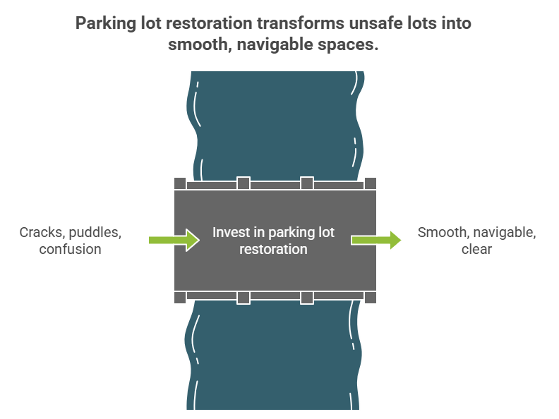 Why Parking Lot Restoration is a Must in 2025